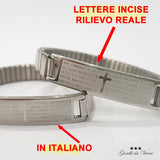 Unisex Prayer Hail Marys Bracelet Stainless Steel