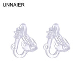 Transparent Plastic Resin Pain Relief Ear Clip for Women