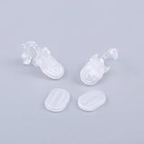 Transparent Plastic Resin Pain Relief Ear Clip for Women
