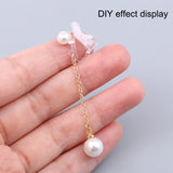 Transparent Plastic Resin Pain Relief Ear Clip for Women
