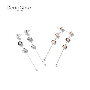 Small Fresh Flower Earrings Sweet Net Celebrity Ear Clip