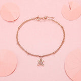 Orange Flower Bracelet Niche Retro Jewelry Tanabata