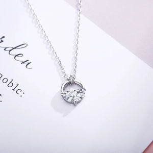 High Cute Sun Box Necklace for Women
