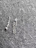 UNOde 50 Electroplated 925 Silver Beads Necklace