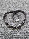 UNOde50 925 Silver Charm Necklace, Unique Rope Jewelry Gift