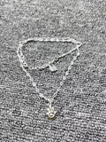 UNOde50 Silver Palm Pendant Necklace Holiday Jewelry Gift
