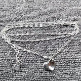 UNOde50 Silver Heart Pendant Necklace Jewelry