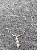 UNOde50 Silver Beaded Pearl Necklace Jewelry Gift
