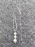 UNOde50 Electroplated Silver S925 Beaded Pearl Necklace Jewelry