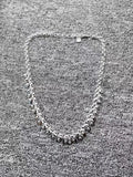 UNOde50 Electroplated 925 Silver Necklace Jewelry