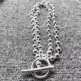 UNOde50 Electroplated 925 Silver Ring Necklace Jewelry Gift