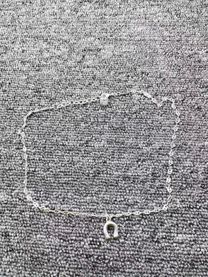 UNOde50 Silver Horseshoe Pendant Necklace Holiday Gift