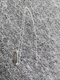 Electroplated 925 Silver Nameplate Love and Lucky Necklace