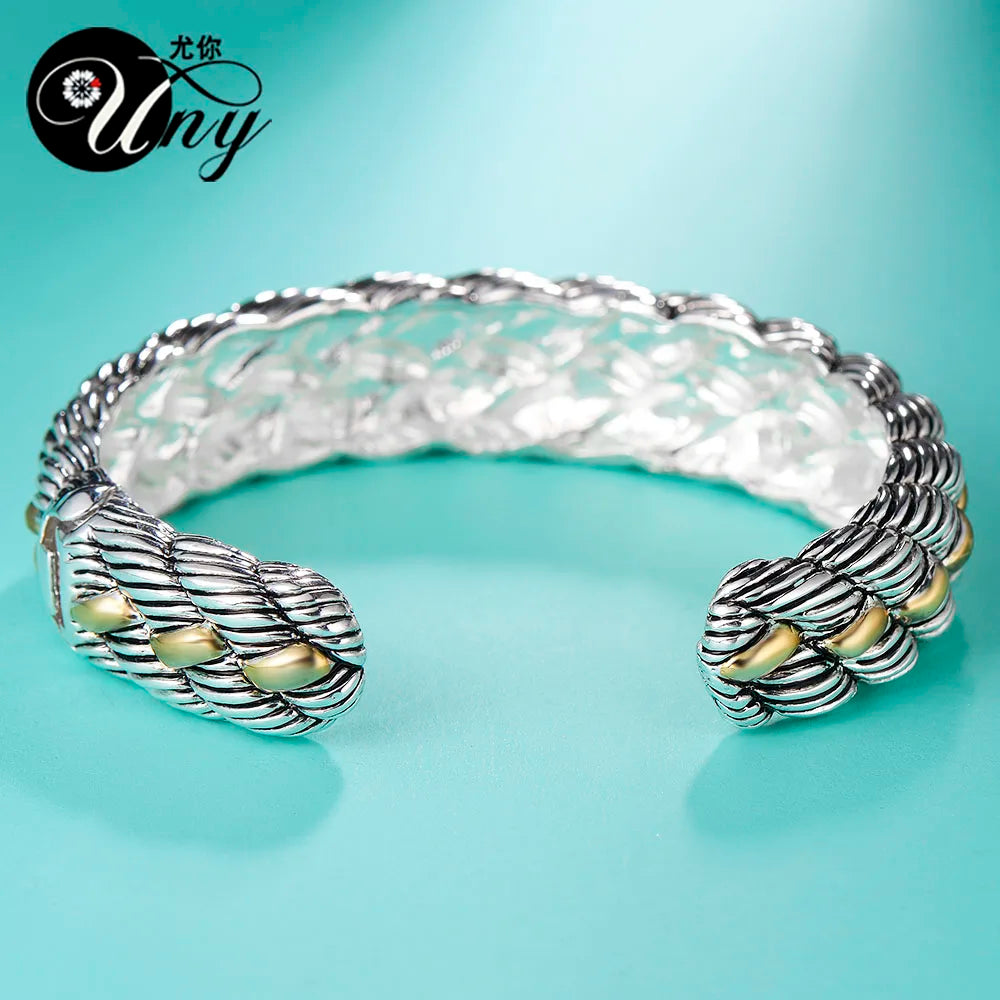 Antique Cable Wire Bracelet Vintage Bangles Christmas Cuff Bracelets