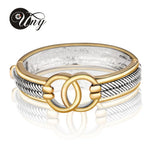 Antique Twisted Wire Cable Bangles Retro David Inspired Bracelet