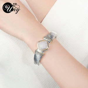 CZ Bangle Bracelet Spring Claps Bangles Christmas Bracelets