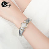 CZ Bangle Bracelet Spring Claps Bangles Christmas Bracelets