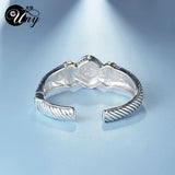 CZ Bangle Bracelet Spring Claps Bangles Christmas Bracelets