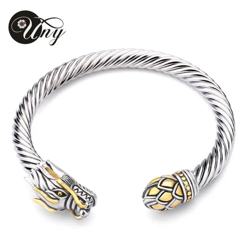 Dragon Bracelet Vintage Bangles Women Cuff