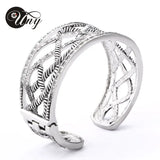 Antique Spring Hinge Bangle Twisted Cable Wire Weave Bracelet