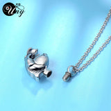Fish Pet Urn Ash Necklace Cremation Ashes Perfume Bottle