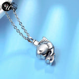 Fish Pet Urn Ash Necklace Cremation Ashes Perfume Bottle