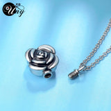 Rose Pet Urn Ash Pendant Perfume Bottle Ashes Urn