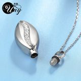 Pet Urn Keepsake Necklace Perfume Bottle Ashes Memorial Urn
