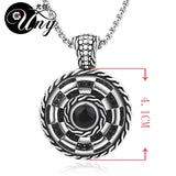 Round Necklace Pendant Vintage Antique Necklace Pendant