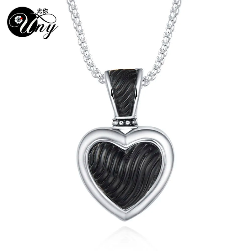 Antique Heart Pendant Necklace for Women