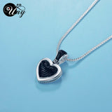 Antique Heart Pendant Necklace for Women