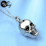 Skull Pet Urn Ashes Pendant Perfume Bottle Memorial Ash Keepsake