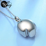 Skull Pet Urn Ashes Pendant Perfume Bottle Necklace Memorial Ash Keepsake