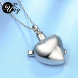 Heart Pet Urn Cremation Ash Necklaces