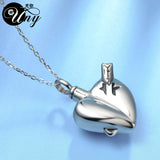 Heart Pet Urn Cremation Ash Necklaces