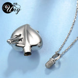 Heart Pet Urn Cremation Ash Necklaces