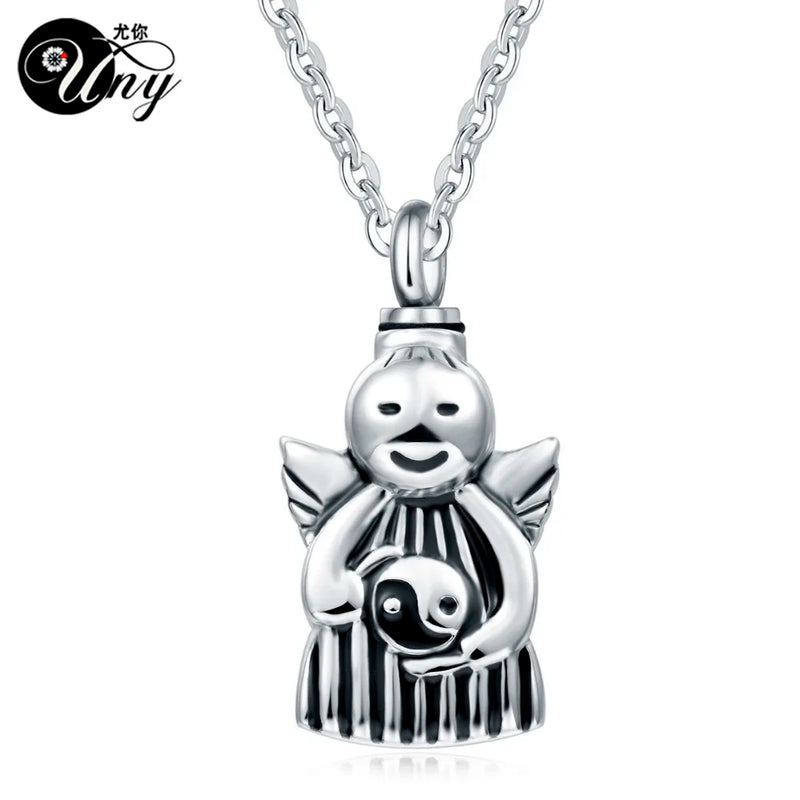 Urn Keepsake Necklace Pendant Cremation Jewelry Memorial Ashes Pendant