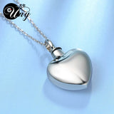 Broken Heart Pet Urn Ash Necklace Pendant