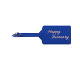 Custom Monogram Leather Luggage Tag for Summer Travel