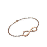 Personalized Infinity Name Engraved Bracelets on Hand