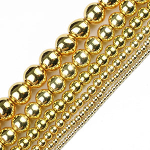 Hematite Natural Stone Round Beads 2/3/4/6/8/10mm