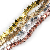 Star Hematite Beads Natural Stone Spacer Charms