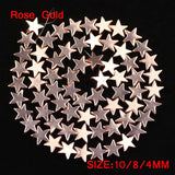 Star Hematite Beads Natural Stone Spacer Charms