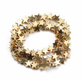 Star Hematite Beads Natural Stone Spacer Charms