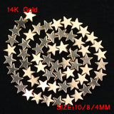 Star Hematite Beads Natural Stone Spacer Charms