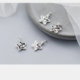 925 Sterling Silver Star Pig Pendant Charms for Women Jewelry