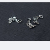 925 Silver Vintage Butterfly Charms for Bracelets