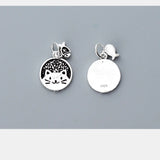 Adorable Kitty & Fish Charms 925 Silver Pendant Making