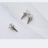 925 Silver Rivet Charm Jewelry Findings for DIY Bracelet