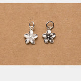 925 Silver Bauhinia Flower Charms for DIY Bracelets & Necklaces